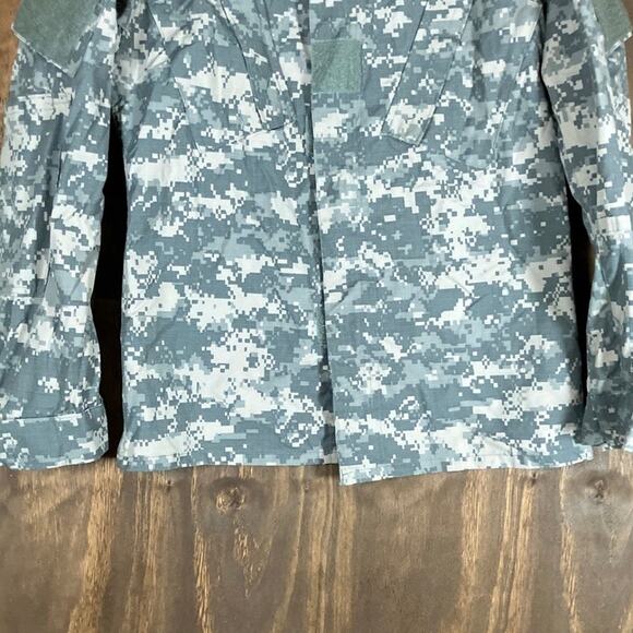 Military Army Combat Unisex Coat Green Camouflage Uniform Digicam XS Regular - Picture 3 of 13